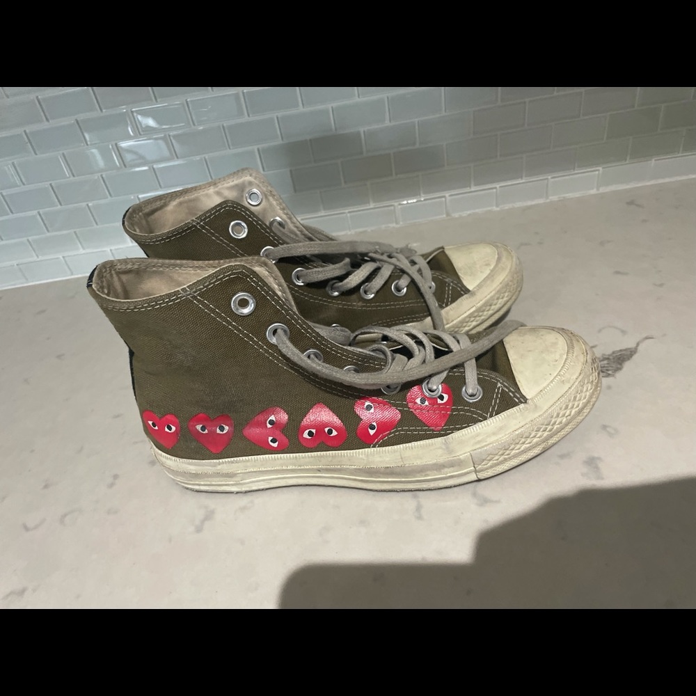 Commes does garçons High tops.